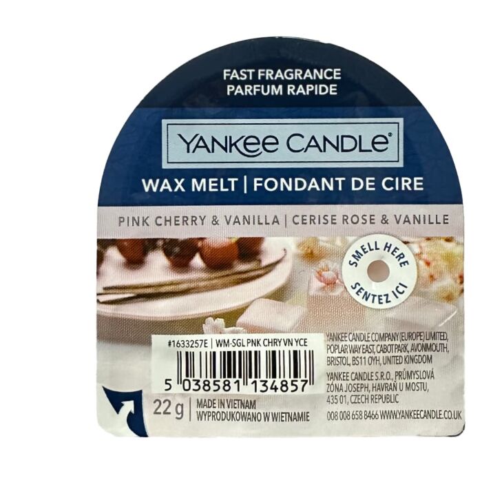 Yankee Candle Pink Cherry & Vanilla Wax Melt